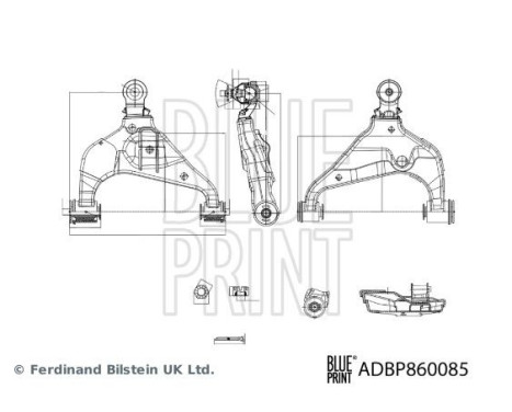 wishbone ADBP860085 Blue Print, Image 3