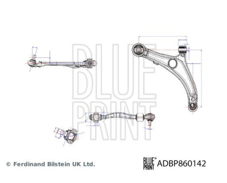 wishbone ADBP860142 Blue Print, Image 2