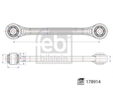 Wishbone, wheel suspension 178914 FEBI