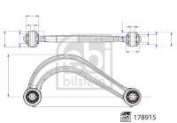 Wishbone, wheel suspension 178915 FEBI