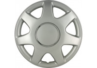 4-Piece Hubcaps Florida 14-inch silver