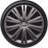 4-piece Hubcaps Giga 15-inch gun-metal, Thumbnail 2