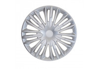 4-piece Hubcaps Jerez 16-inch silver