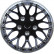 4-Piece Hubcaps Missouri 16-inch chrome / black
