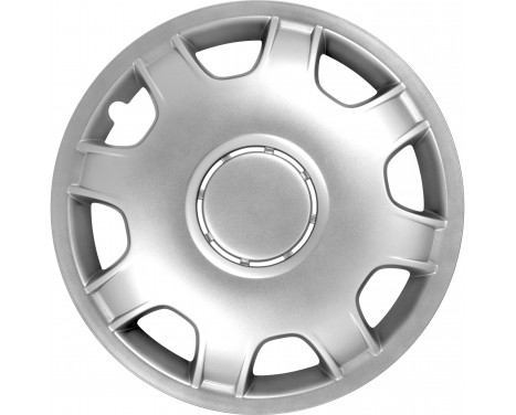4-Piece Hubcaps OF 15-inch silver