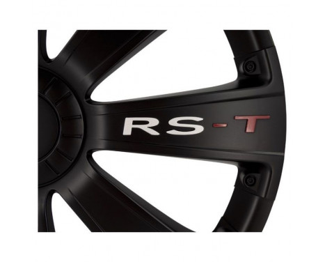 4-Piece Hubcaps RS-T 14-inch black, Image 3