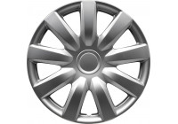 4-Piece Hubcaps set Alabama 13-inch gun-metal