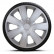 4-piece Hubcaps Tenzo 14-inch silver, Thumbnail 2