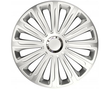 4-Piece Hubcaps Trend Silver 14 inch