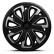 4-Piece Hubcaps Ultimo 16-inch silver / black, Thumbnail 2