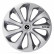 4-Piece Sparco Hubcaps Sicilia 16-inch silver / gray / carbon