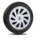 4-piece Sparco Hubcaps Varese 15-inch silver, Thumbnail 2