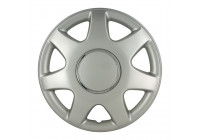 4-Piece wheel cover set Florida 13-inch silver