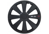 4-Piece wheel cover set RS-T 14-inch black