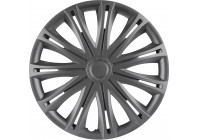4-Piece Wheel Cover Set Spark Graphite 16 Inch