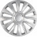 Avalone Pro 13-inch wheel cover set silver + chrome ring