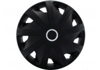 Craft RC Black Wheel Cover Set (Convex Rims) 16 inch