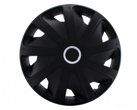Craft RC Black Wheel Cover Set (Convex Rims) 16 inch