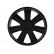 Hubcap set GTX Carbon Black & Silver 13'', Thumbnail 2