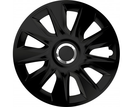 Hubcap set Stratos RC Black 14 inches