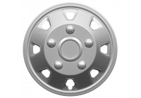 Hubcap set Utah II 14-inch silver (Convex Rims)
