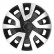 Hubcaps Revo-VAN 16-inch silver/black (Convex Rims)