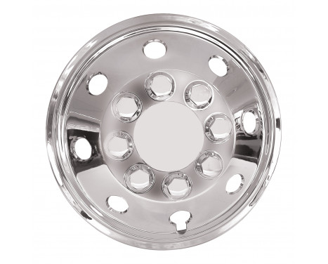 Hubcaps Utah 16-inch chrome (Convex Rims)
