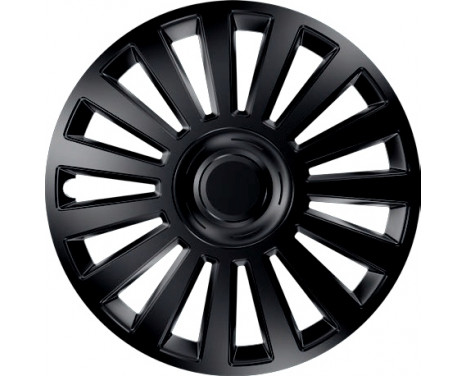 Luxury Black 15 Inch Wheel Cover Set