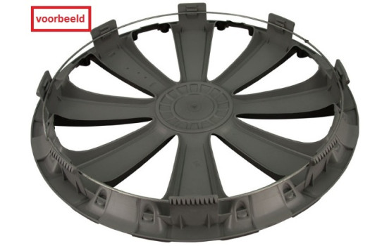 Montana 16-inch gunmetal wheel cover set, Image 3