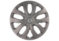 New York 17-inch Matt Gunmetal Wheel Cover Set