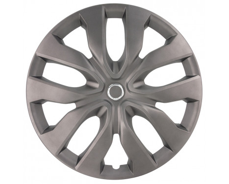 New York 17-inch Matt Gunmetal Wheel Cover Set