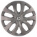 New York 17-inch Matt Gunmetal Wheel Cover Set