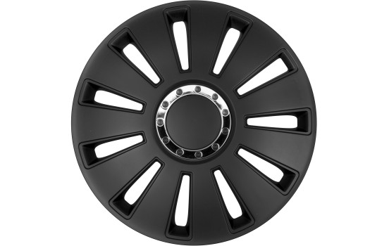 Silverstone Pro 15-inch wheel cover set black