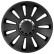 Silverstone Pro black 17-inch wheel cover set, Thumbnail 2