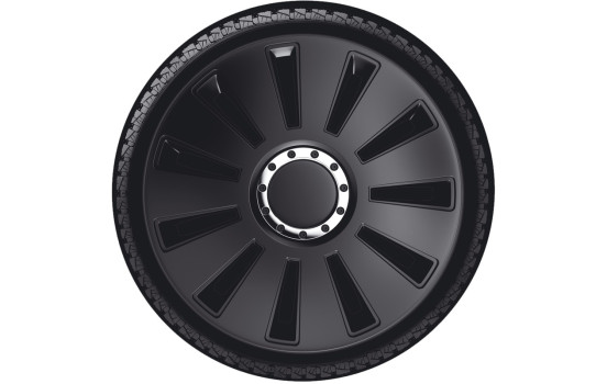 Silverstone Pro black 17-inch wheel cover set, Image 3