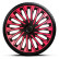 Soho 15-inch wheel cover set black/pink, Thumbnail 2