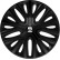 Sparco Modena Wheel Covers - 14-inch - Black - Set of 4