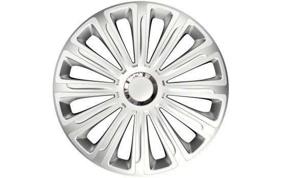 Trend Silver 14 inch wheel cover set