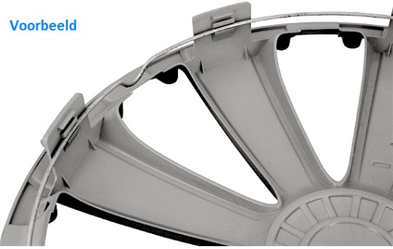 Trend Silver 14 inch wheel cover set, Image 2