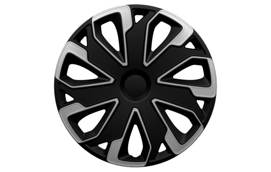 Ultimo 16-inch wheel cover set silver/black