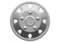 Utah II 15-inch silver wheel cover set (dome)