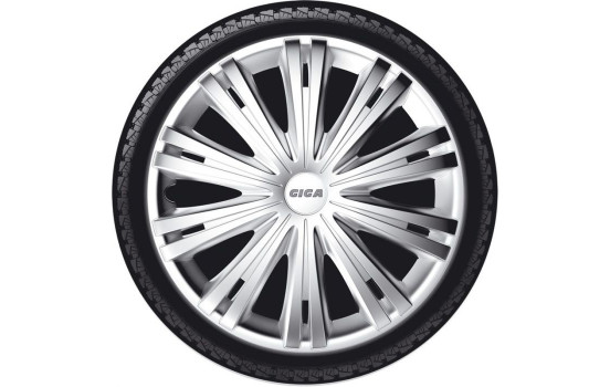 Wheel cover set Giga 15-inch silver, Image 2