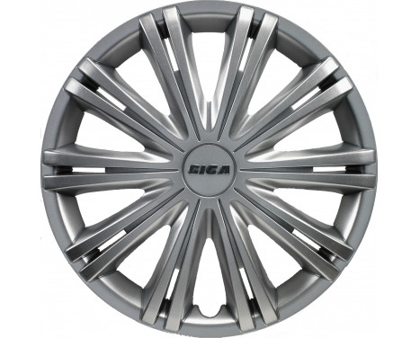 Wheel cover set Giga 16-inch silver