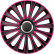 Wheel cover set LeMans 17-inch black/pink