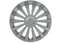 Wheel cover set Meridian Ring Silver 15 Inch