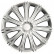 Wheel cover set Nero 17-inch silver