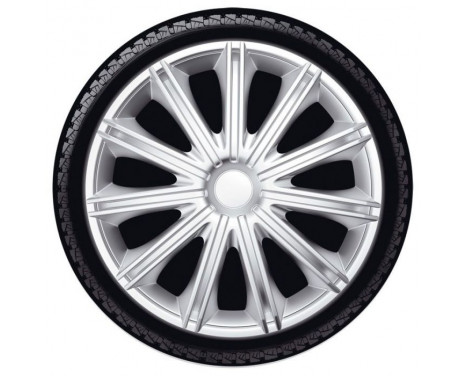 Wheel cover set Nero 18-inch silver, Image 2