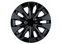 Wheel cover set Storm X Black 14 inch