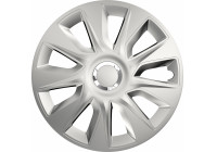 Wheel cover set Stratos RC Silver 16 inch