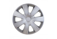Wheel cover set Tenzo 16-inch silver